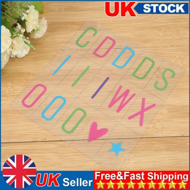 Cinema Light Box Changing Lighted Up 255 Black & Colored Letters Numbers  Symbols and Images White & Color Led Cinematic Set. A4 Size DIY Board with