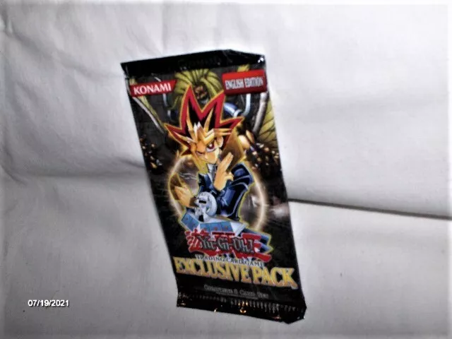 YU-GI-OH Exclusive Pack 1 Booster mit 8 Karten englisch Neu,OVP,RAR