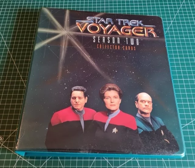 Star Trek Voyager Staffel 2 Sammlerkarte Mini Master Set 1-199 (Skybox, 1997)