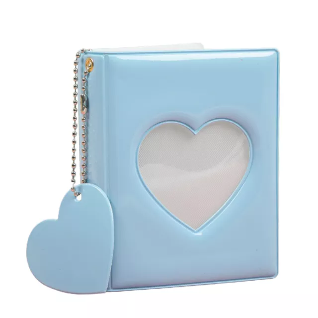 Dustproof Hollow Heart Portable Pockets Inch DIY Photo Album Crafts Display