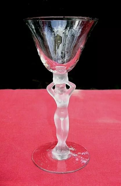 Bayel Naked Nude Woman Wine Glass Verre A Vin Femme Nu Nue Erotique Art Deco Ac