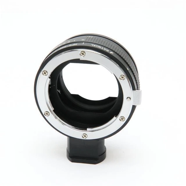 Rayqual Mount Adapter Nikon For Lens/Sony Body With Tripod Socket Aperture Ring