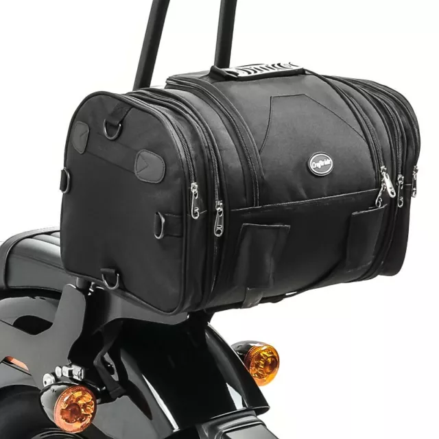 Hecktasche / Gepäckrolle für Vespa Craftride RB1 24-30L schwarz