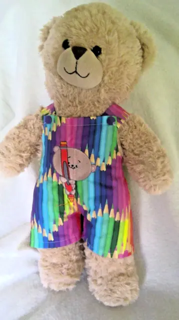 NEW BAB Build a Bear Handmade teddy  clothes to fit 40cm size dungarees/overalls