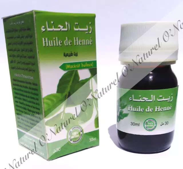 Huile de Henné 100% Naturel 30ml Henna Oil, Aceite de Henna