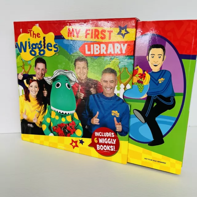 The Wiggles My First Library Includes 6 x Wiggly Booklets In Hard Sleeve