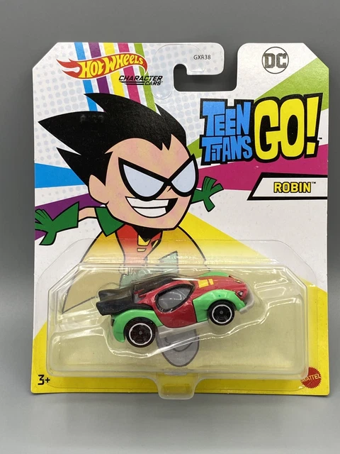 TEEN TITANS GO Robin Vac-Cycle Bandai Vintage 2004 Dc Comics EUR 29,95