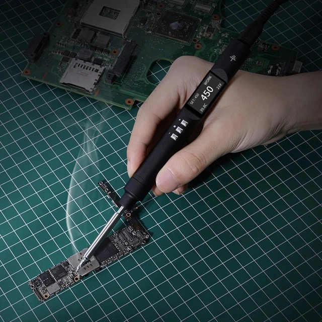 Station de soudage de précision avec tête de soudage TS et interface USB TypeC