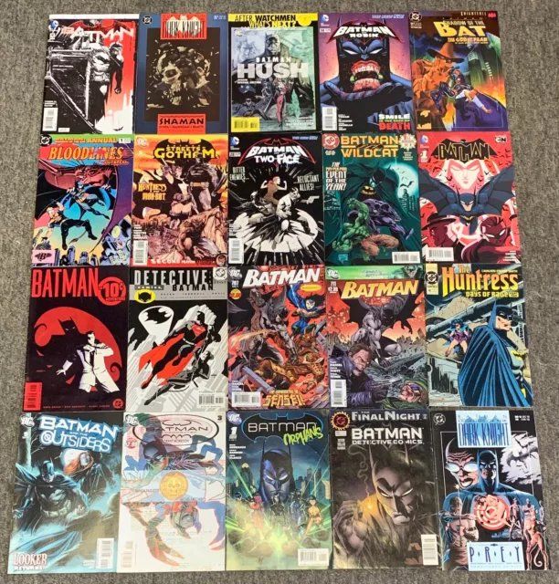 lot of 20 BATMAN COMICS~Annual,Legends Of The Dark Knight,Shadow Of The Bat,more