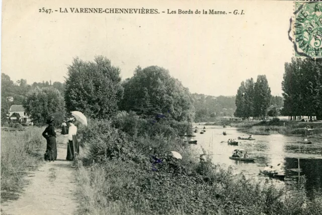La Varenne Saint Hilaire Chennevieres Sur Marne Lot Of 2 Cards