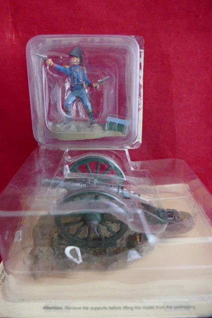 Train D’artillerie Canon Gribeauval 1er Empire – Figurines 54mm Signées Claude Alexandre