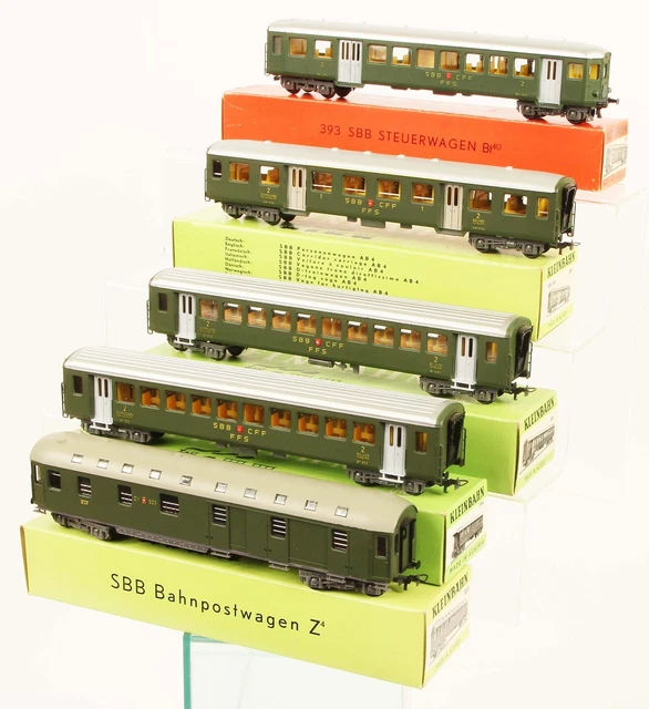 H0 Dingler 010043 Bahnpostwagen Post 2-a/13, neuw./OVP