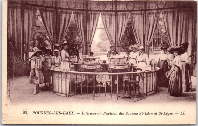 58 POUGUES LES EAUX  -carte postale ancienne [JR03942]