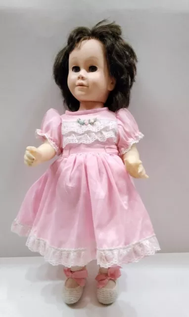 1960’s Vintage Chatty Cathy Doll Mattel Pull String Works Makes Noise No Words