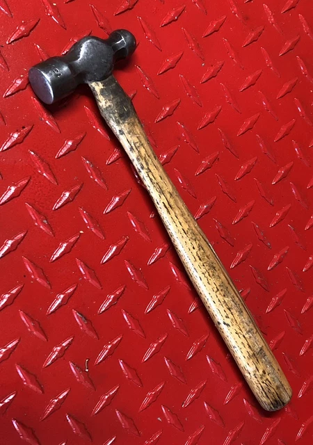 Vintage PASCHALL No. 1306 8 oz Ball Peen Hammer ~ Made In USA