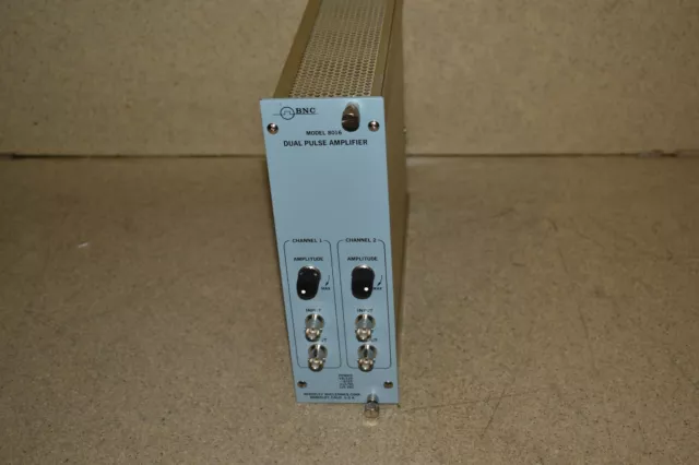 ^^ BNC Modello 8016 Doppio Pulsazioni Ampplificatore Nim Cestino Spina IN Nuovo