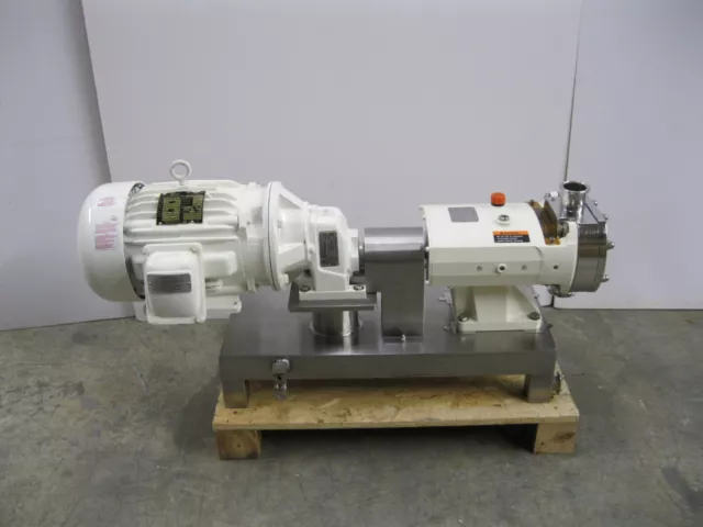 2" Alfa Laval SX3 Sanitary SS Rotary Lobe Pump 3 HP Motor Z57