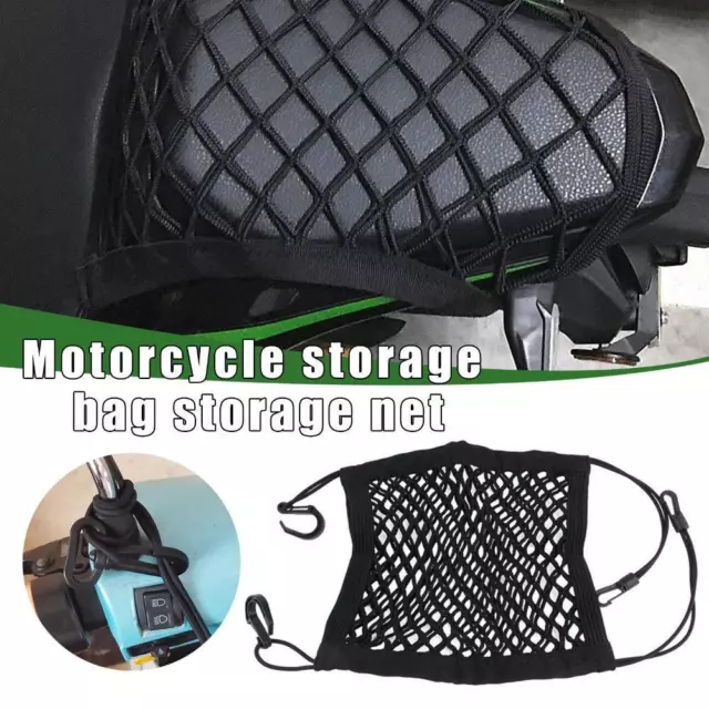 Motorcycle Motorbike Scooters Luggage Elasticated Cargo NICE Net Storage Z5N4