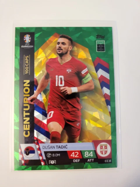 Autocollant Topps Euro 2024 Dusan Tadic Serbie - EURO EDITION - Neuf