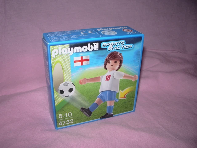 Playmobil 9825 - Calciatore In Conferenza Stampa Con Giornalisti - Personaggi In Plastica (Senza Scatola) - 2