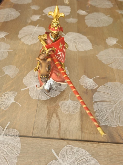 Figurines Schleich - Chevalier Et Sa Catapulte - Moyen Âge - Occasion