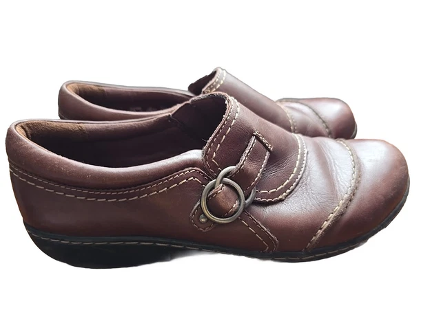 WOMEN S CLARKS COLLECTION Walking Shoes In Motion Black Leather