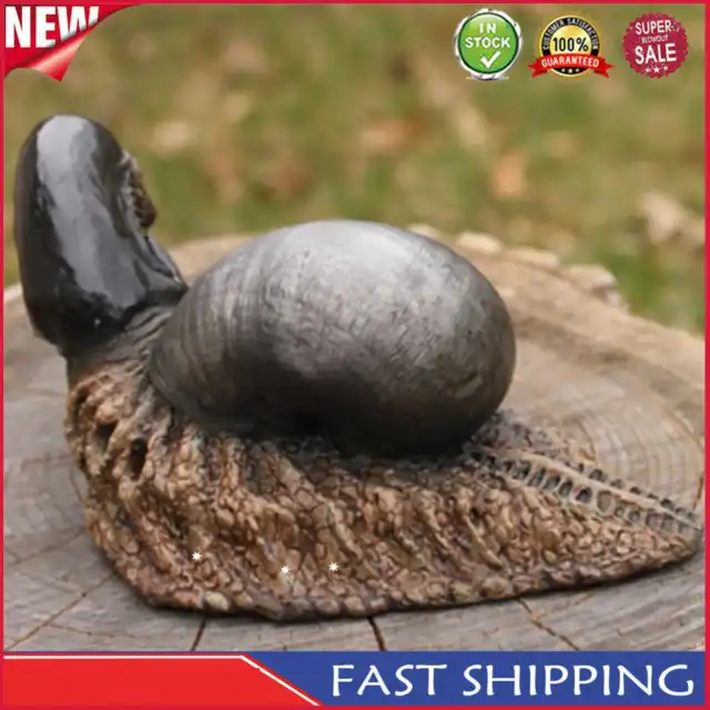 Snail Garden Statue Figurine Resin Animal Sculpture for Indoor Outdoor