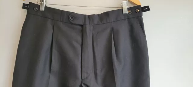 Black Trousers Size W36R Allders Teflon Coated Mens 2