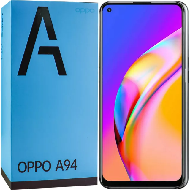 Brandneu in Originalverpackung Oppo A94 Dual-SIM 128GB ROM + 8GB ROM flüssig schwarz entsperrt 5G SIMFree