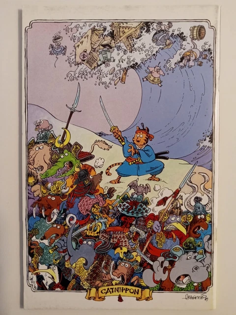 Critters # 50 Fantagraphics 1990 Key Final Issue Usagi Yojimbo 1st Johnny Depp 2
