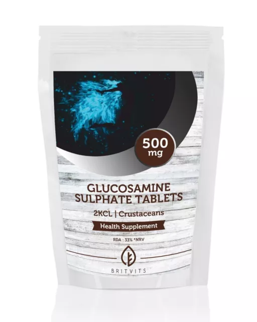 Glucosamine Sulphate 2KCL 500mg 7-30-60-90-120-180-250 Tablets