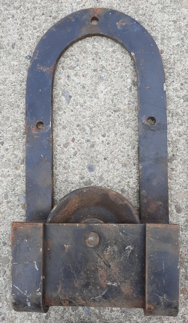 Vintage Horseshoe Barn Door Rollers 4, Nice! 2