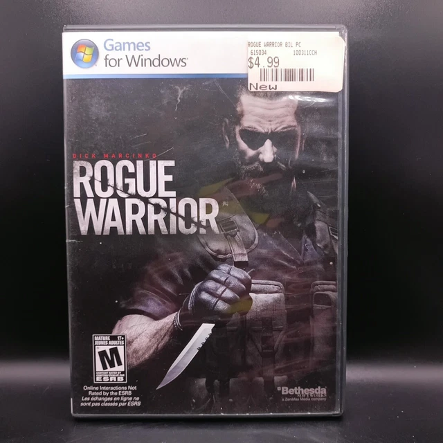 ROGUE WARRIOR (PC Bethesda 2009) W/CD Key Unchecked 8.88 PicClick CA