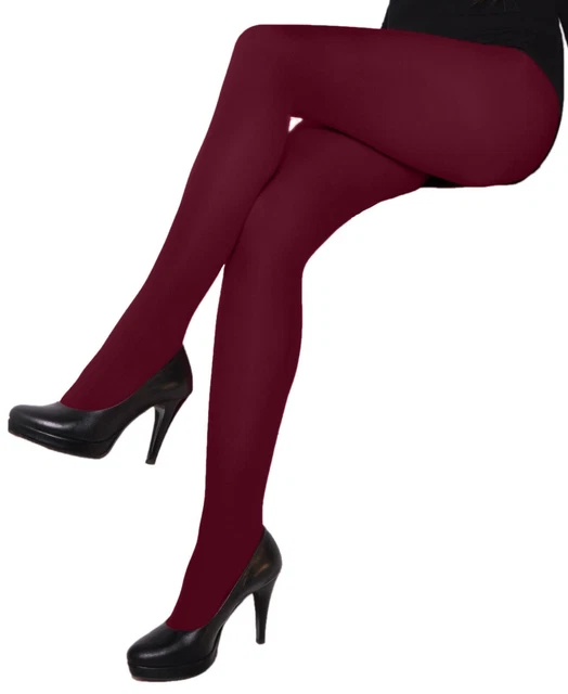 CALZITALY Opaque Colour Tights | Thick Tights | Microfiber 3D Pantyhose 80 Den M L Xl Italian Hosiery L Olive Green