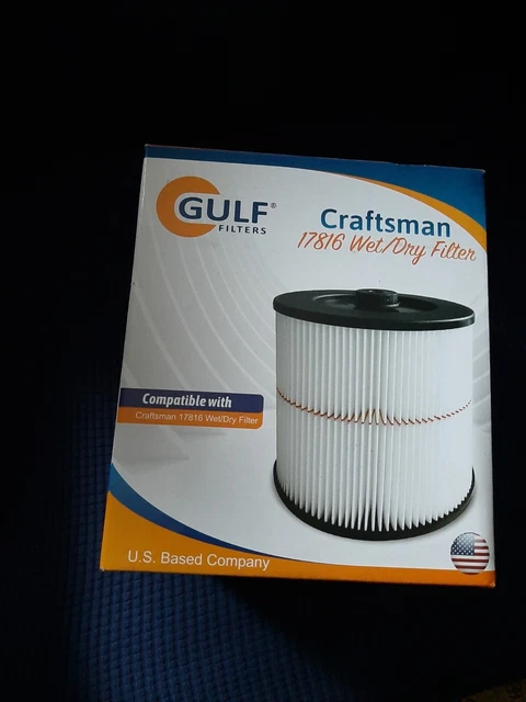 Craftsman 917816 Vacuum Cartridge Filter