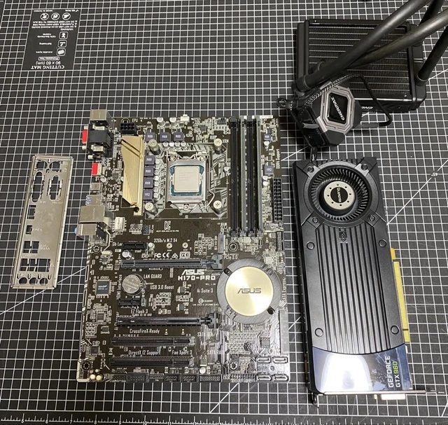 ASUS H170 PRO Gaming Motherboard Intel Core i7-6700 LGA1151