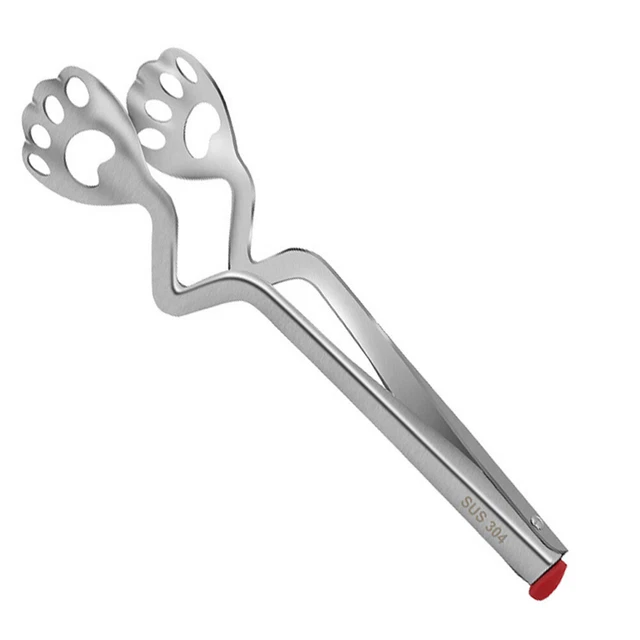 Set Pinze Da Cucina Walfos – 3 Pezzi (18, 23, 30,5 Cm) In Acciaio Inox, Impugnatura Silicone Antiscivolo, Con Meccanismo Blocco