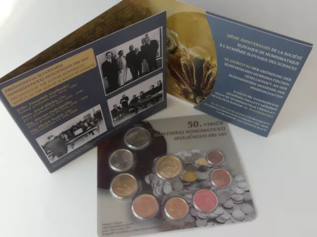 Slowakei 2020 Kms Münzen Satz Coin Set St Bu - Numismatische Gesellschaft -