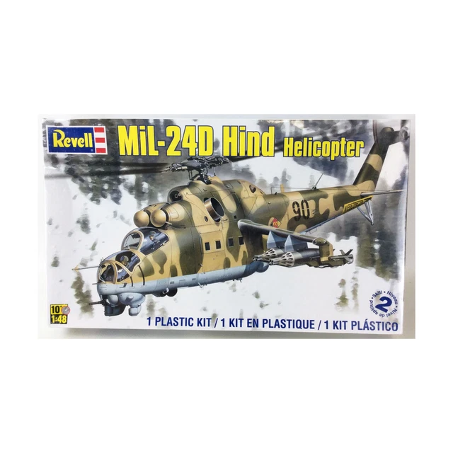 Revell/Monogram Model Kit MiL-24D Hind Helicopter EX