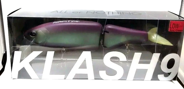 Leurre DRT KLASH9 – Hasegawa Pink Ver.1 2 3 – 9 Pouces 4oz – Swimbait Flottant – Japon