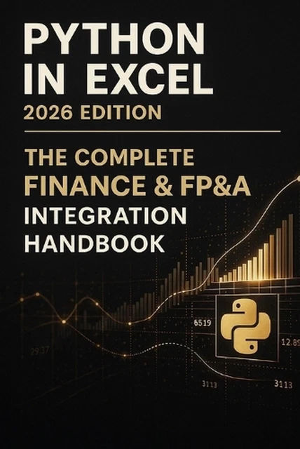 PYTHON-IN-EXCEL 2026 EDITION: The Complete Finance & FP&A Integration ...