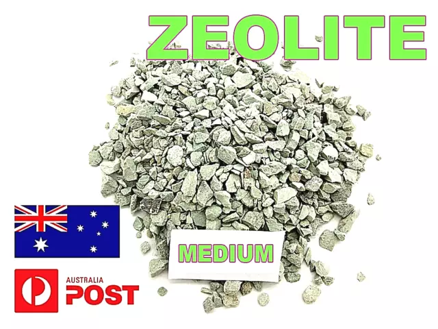 ZEOLITE HORTICULTURAL PREMIUM (BFA CERTIFIED ORGANIC) MEDIUM GRADE 2-4mm