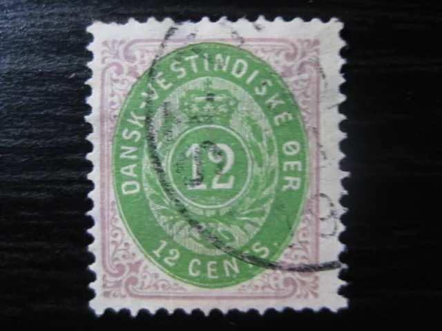 DANISH WEST INDIES Sc. #11 scarce used stamp!