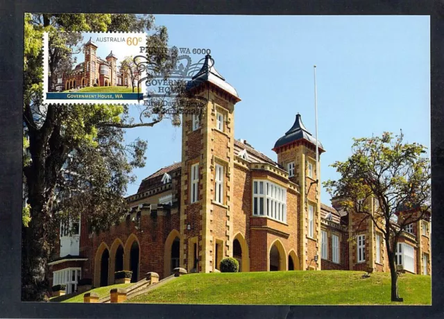 S1514 Australia 2013 Government Houses Aust Post Maxicard postcard