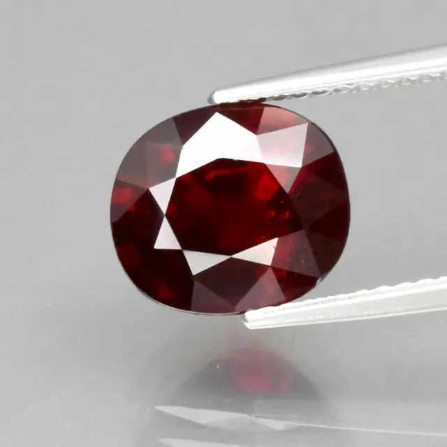 ★★ RARE ! JOLIE SPESSARTITE ROUGE ORANGE DU MOZAMBIQUE : 4,27 CARATS ★ P208.129t
