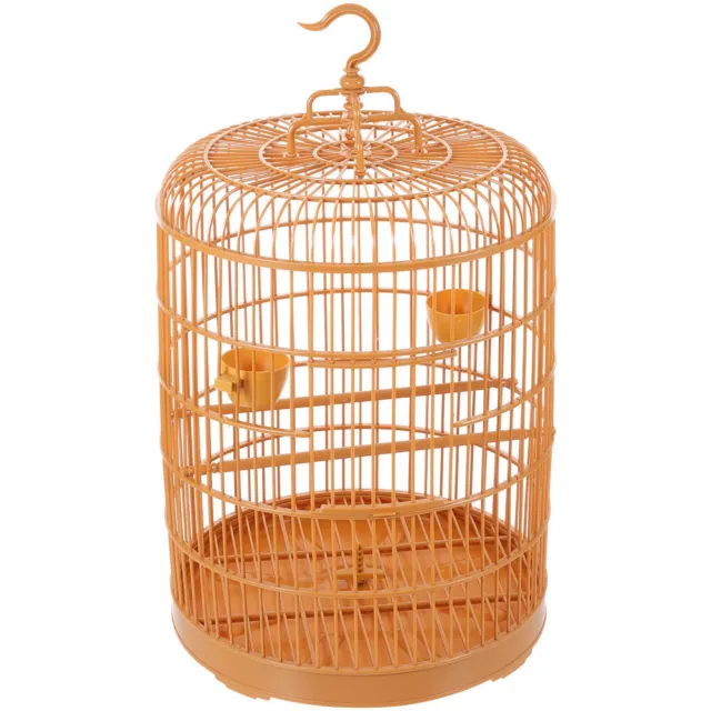 Jaula para pájaros colgantes jaula de plástico para pájaros decoración jaula para loros jaula para pájaros pájaros colgantes pájaros