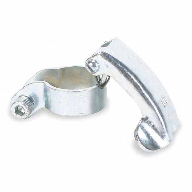DAYTON Clamp-On Spring Latch, Plated Steel 2YPK7