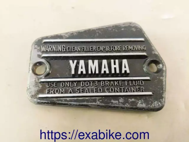 couvercle de maitre cylindre de frein pour Yamaha 1200 VMAX  de 1985 a 1992