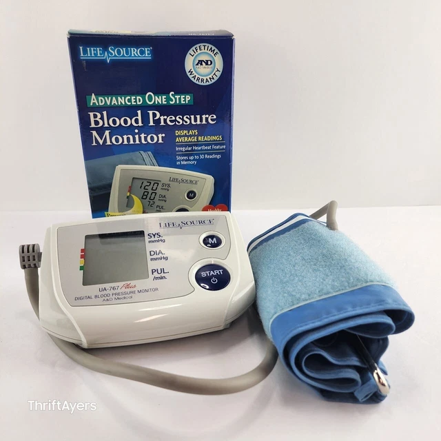 Dispositivo digital de prueba de presión arterial LifeSource UA-767PV caja abierta