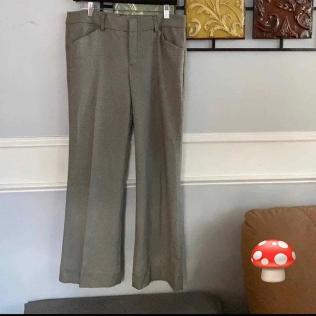 Womyn Hounds tooth print size 8 wide leg dress pants